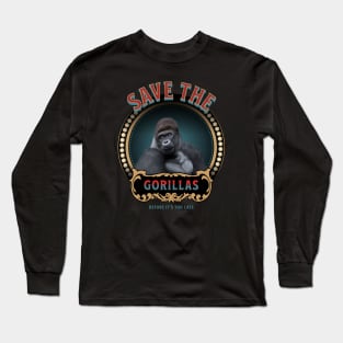 Save The Gorillas Long Sleeve T-Shirt